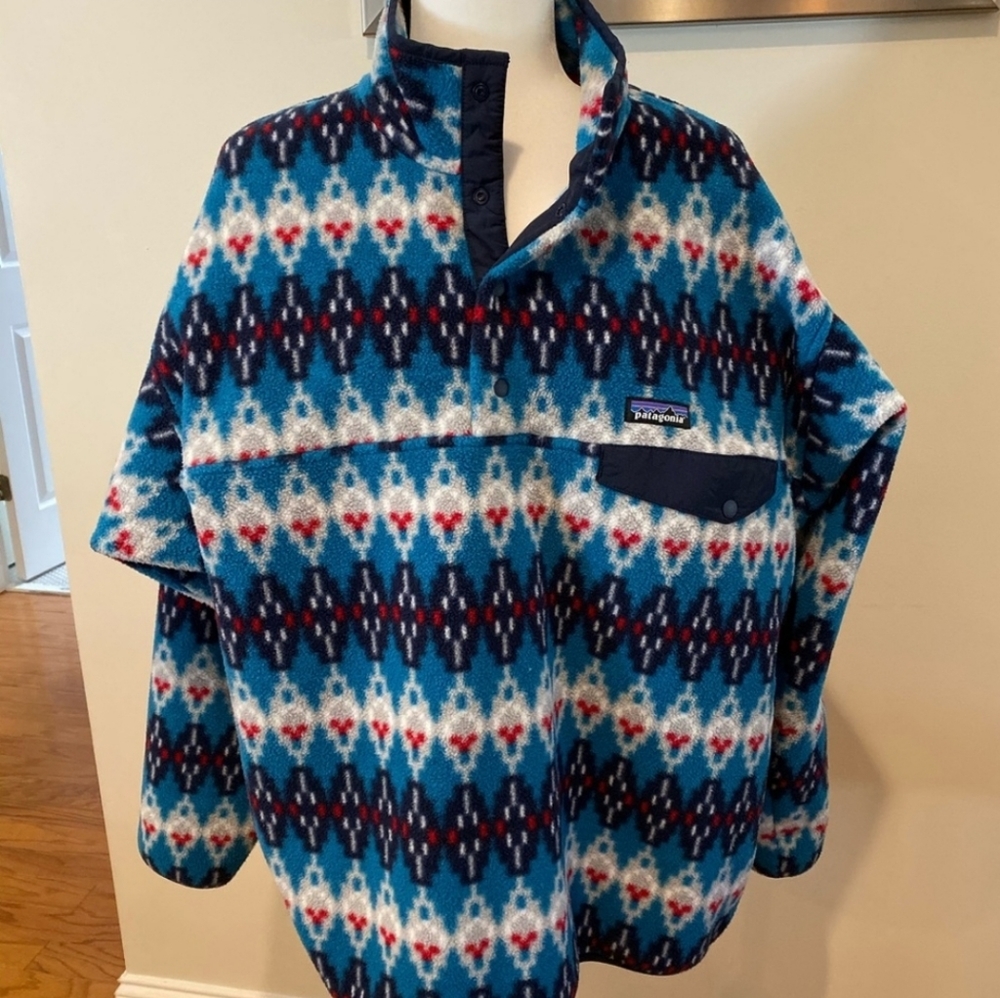 Patagonia Men's Snap-T Synchilla Pullover Size L